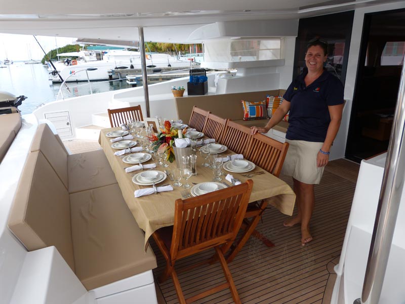 Catamaran Aletheia - Chef Audrey Catamaran Aletheia - Chef Audrey