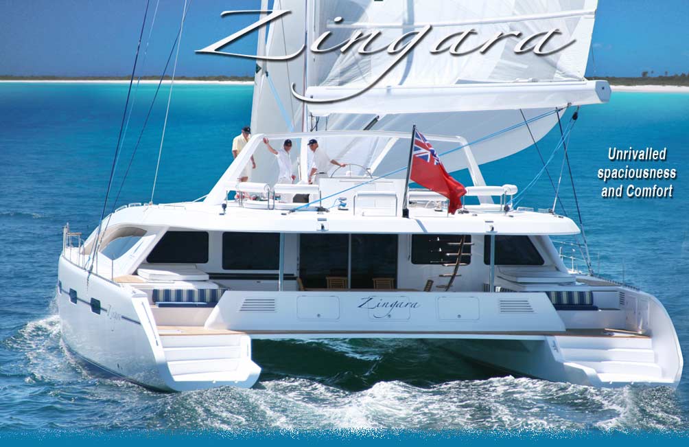 Sailing Yacht Charter Vacations on Zingara