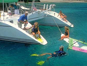 Charter Private Yacht adastra catamaran sailing vacations