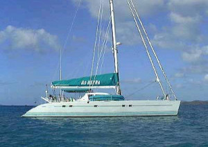 Charter Private Yacht adastra catamaran sailboat vacations